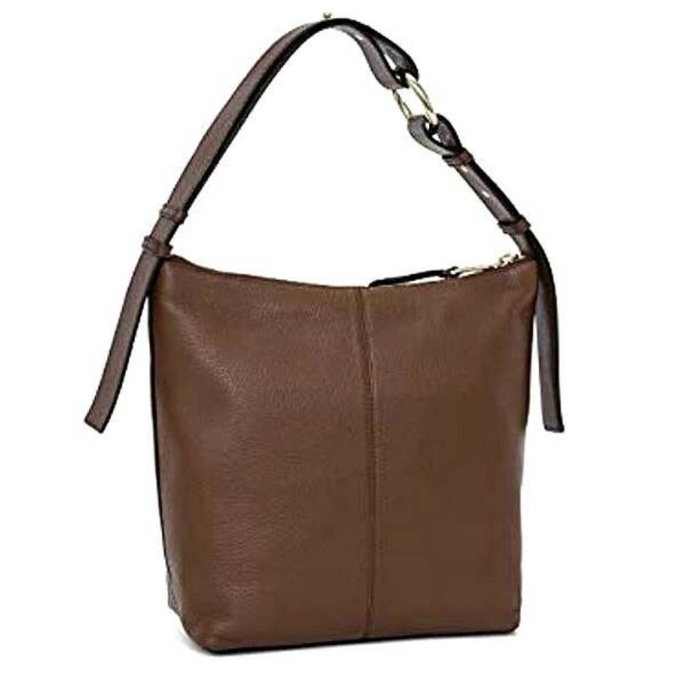 Calvin Klein Women's Liana Leather Slouchy Hobo